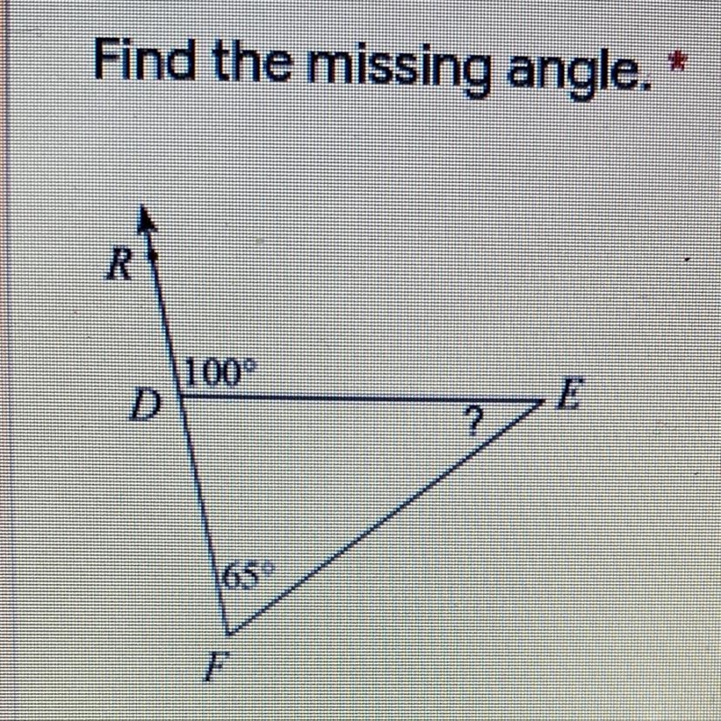 Find the missing angle-example-1