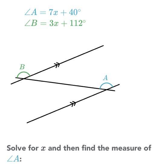 Solve for A ASAP ANSWER-example-1