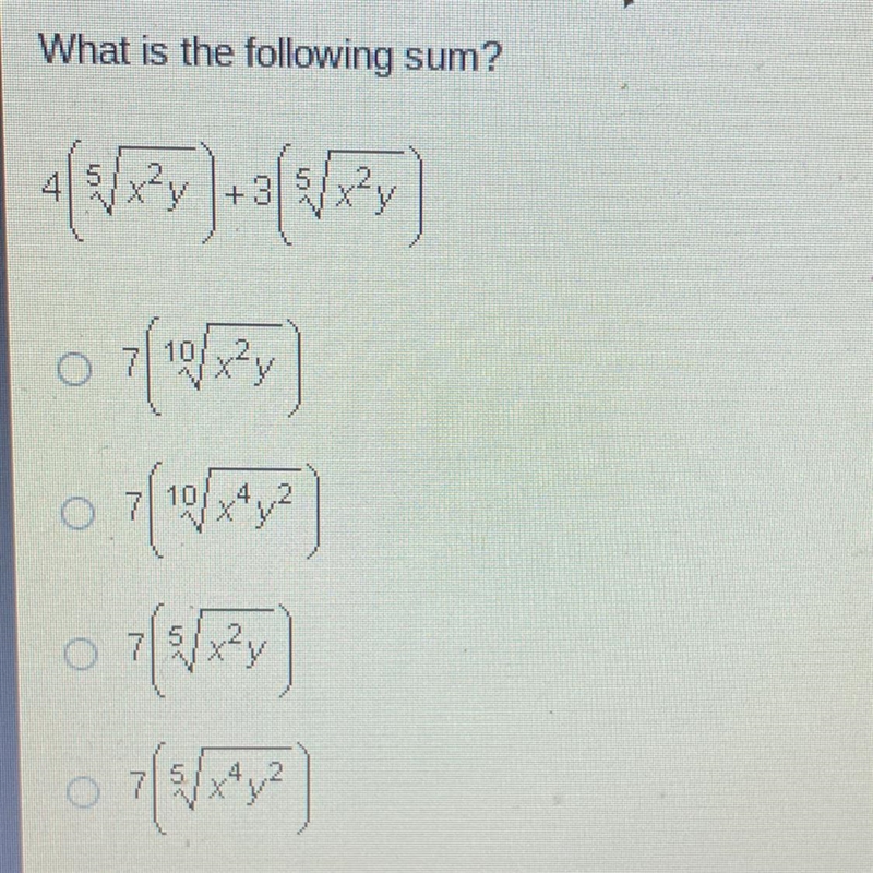 What is the following sum? If these equation.-example-1