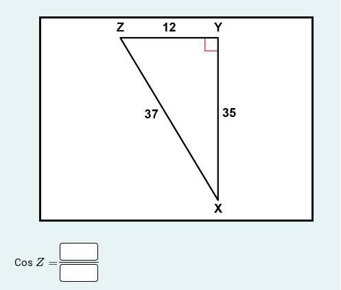 Please Help!! Instructions: Find the value of the trigonometric ratio. Make sure to-example-1