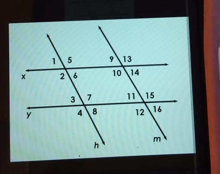 Which angle pair is NOT an example of Corresponding Angles? angle 2 and angle 10 angle-example-1