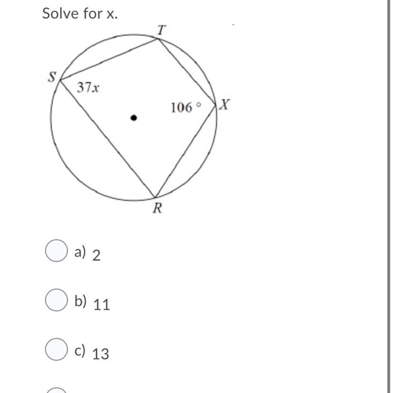 Solve for x, geometry help needed. please help.-example-1