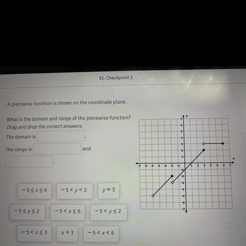 Find the domain and the range please help fast 20 points-example-1