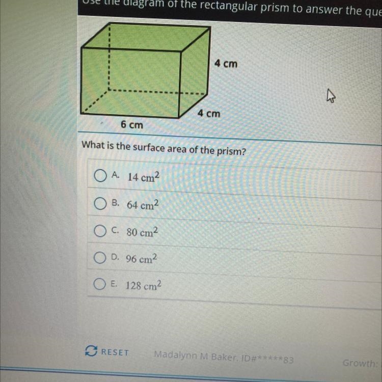 What is the surface area of the prism-example-1