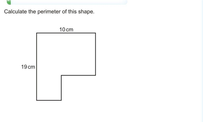 Calculate the perimeter of this shape.​-example-1