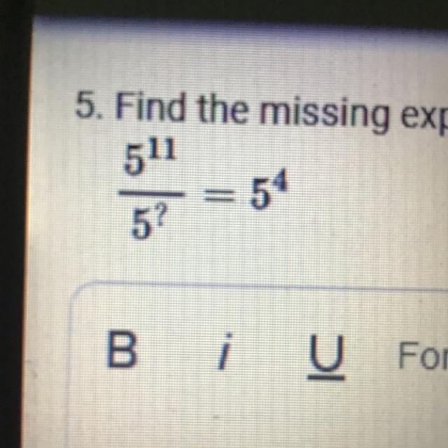 Find the missing exponent show work if u can-example-1