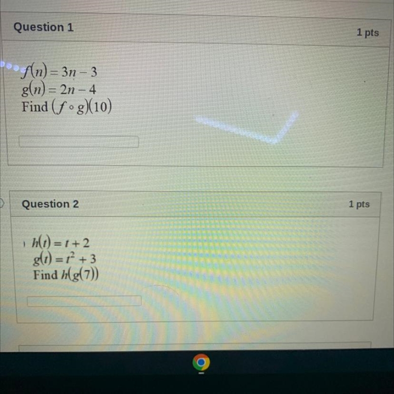 PLEASE HELP ME WITH THESE TWO QUESTIONS ITS DUE IN FEW MINS-example-1