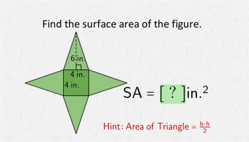 Find the surface area of the figure-example-1