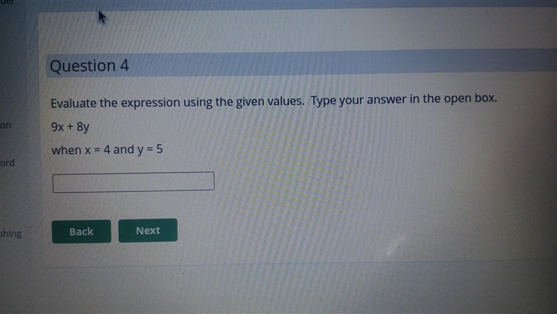 Does anyone know the answer? I want to make sure I did it right. Evaluate the expression-example-1