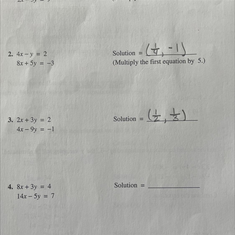 I need help with question four and the instructions for the equations or just solve-example-1