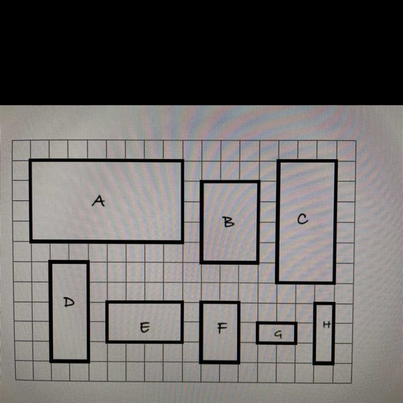 Which pair of rectangles are similar?-example-1