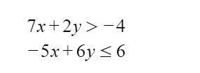 Give the coordinates of one point in the solution set.-example-1