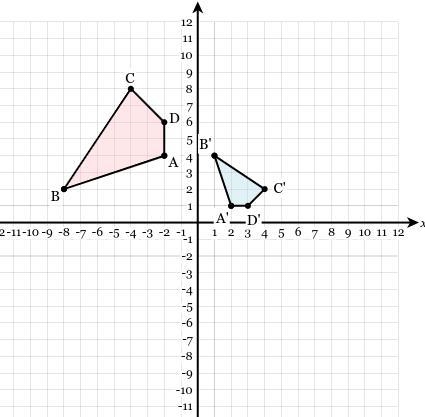 Determine a series of transformations that would map polygon ABCDE onto polygon A-example-1