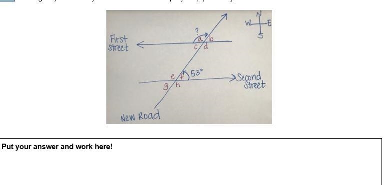 QUESTION 2 First Street and Second Street run parallel to each other and both are-example-1