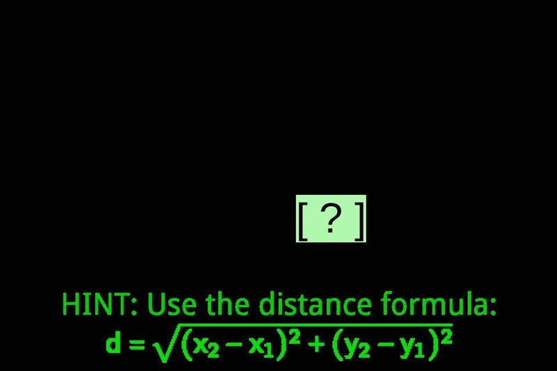 Find the distance CD rounded to the nearest tenth C=(4,7) D=(7,11)-example-1