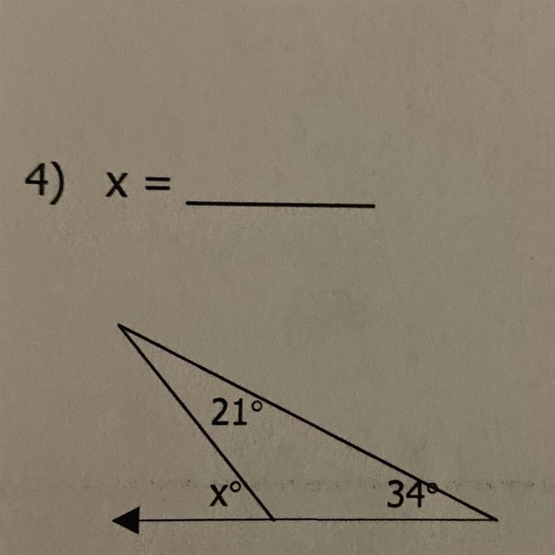 Find the value of x-example-1