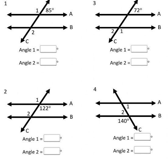 Solve the unknown angles​-example-1