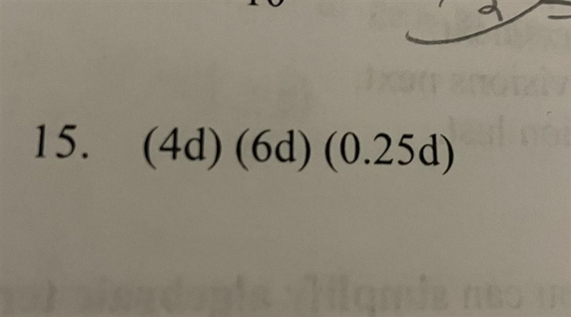 Simpifly the following expression (Show work if possible )-example-1