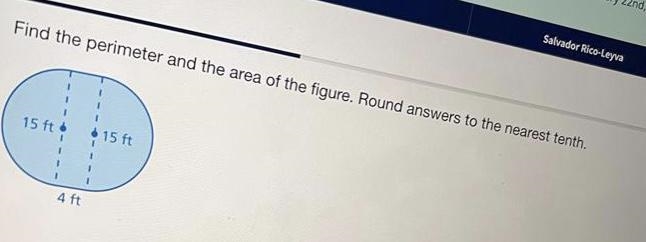 Does anyone know the area and perimeter of the figure?-example-1