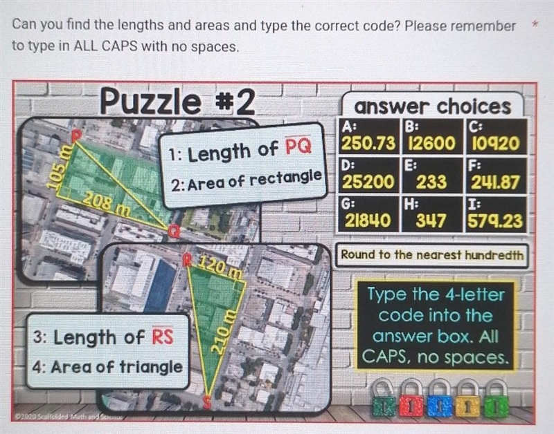 Pythagorean theorem digital escape puzzle 2 HELPPPP​-example-1