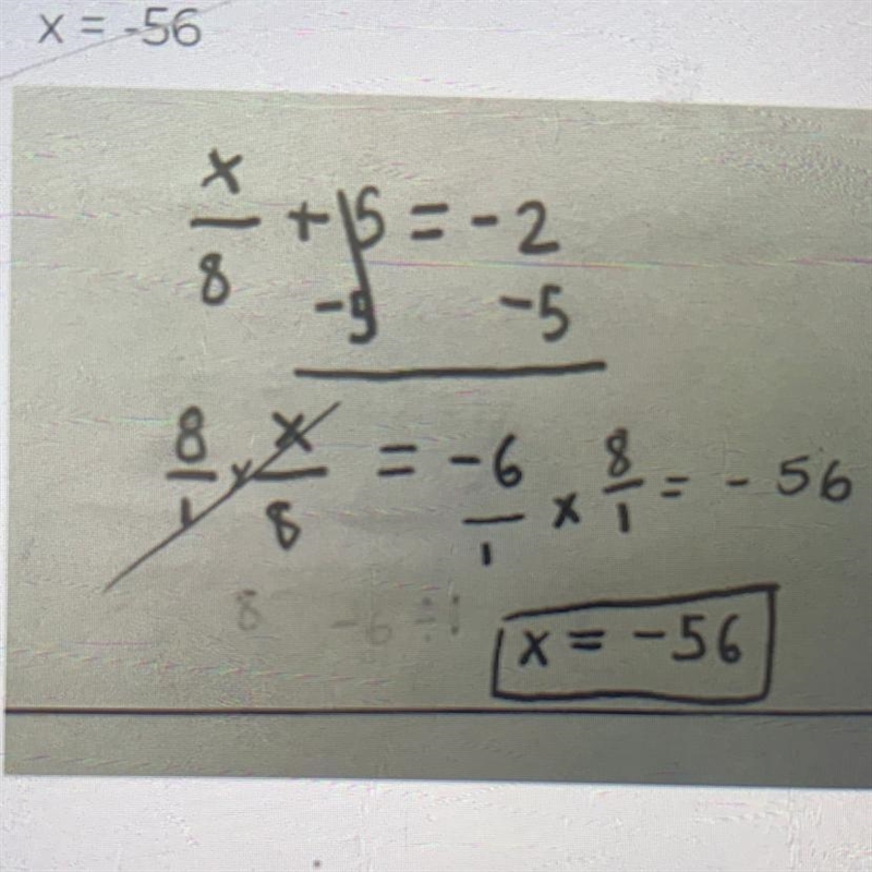 Explain why this work is correct-example-1