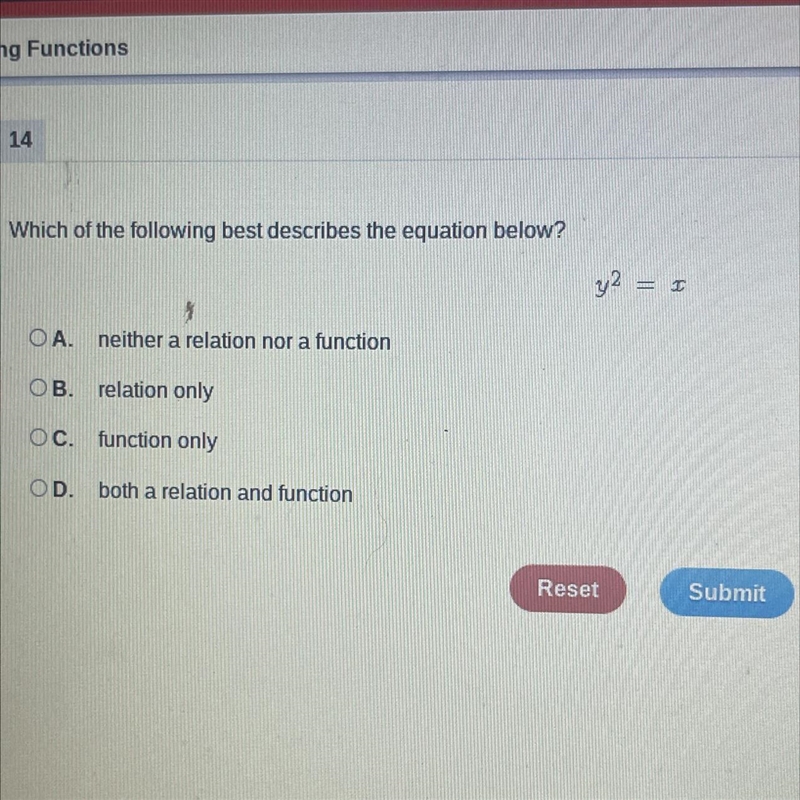 Which of the following best describes equation below-example-1