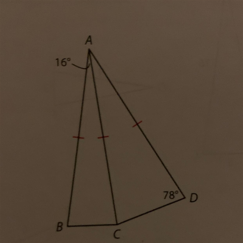 Determine whether the two triangles are similar. If they are similar, write the similarity-example-1