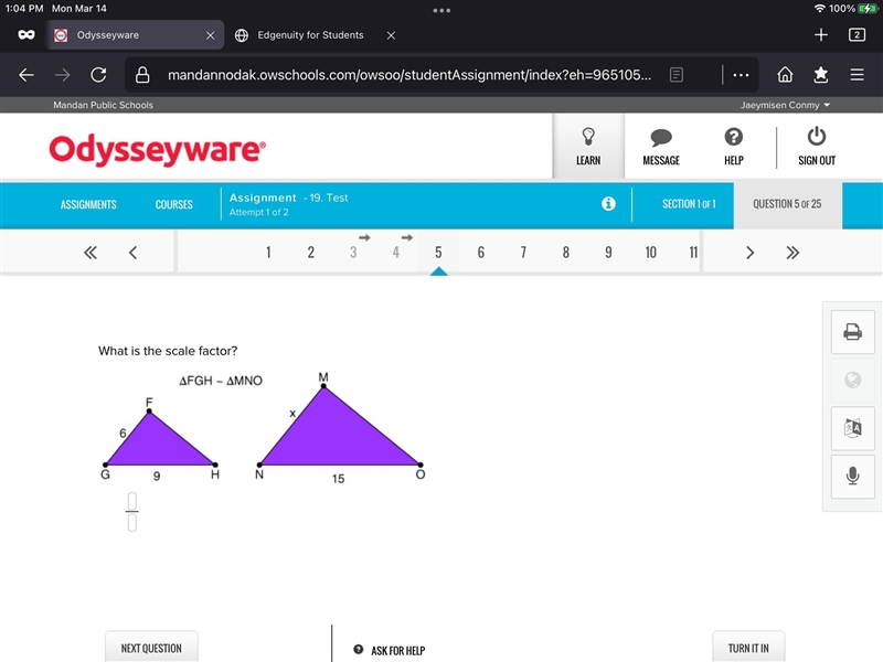 What’s the scale factor?-example-1