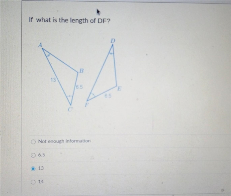 If what is the length of DF? ​-example-1