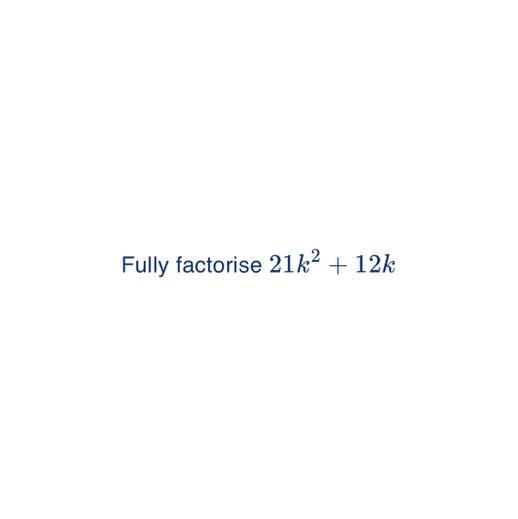 Fully factorise this expression-example-1