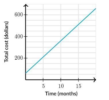 Mio bought a tablet and pays monthly for internet service for it. She graphed the-example-1