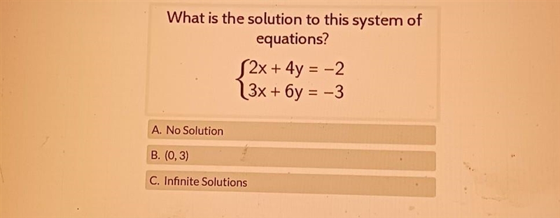 What is the solution to this system of equations? ​-example-1