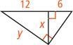 Find the value of each variable. Write your answer in simplest radical form.-example-1