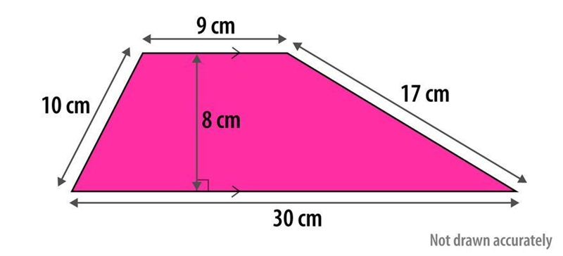 What is the area of the trapezium?-example-1