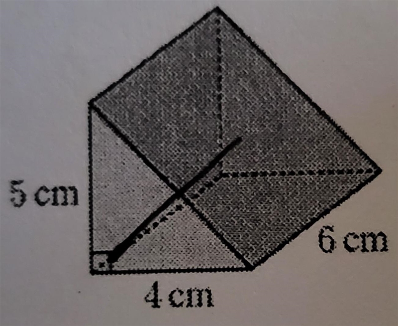 How do I find the surface area of this triangular prism-example-1