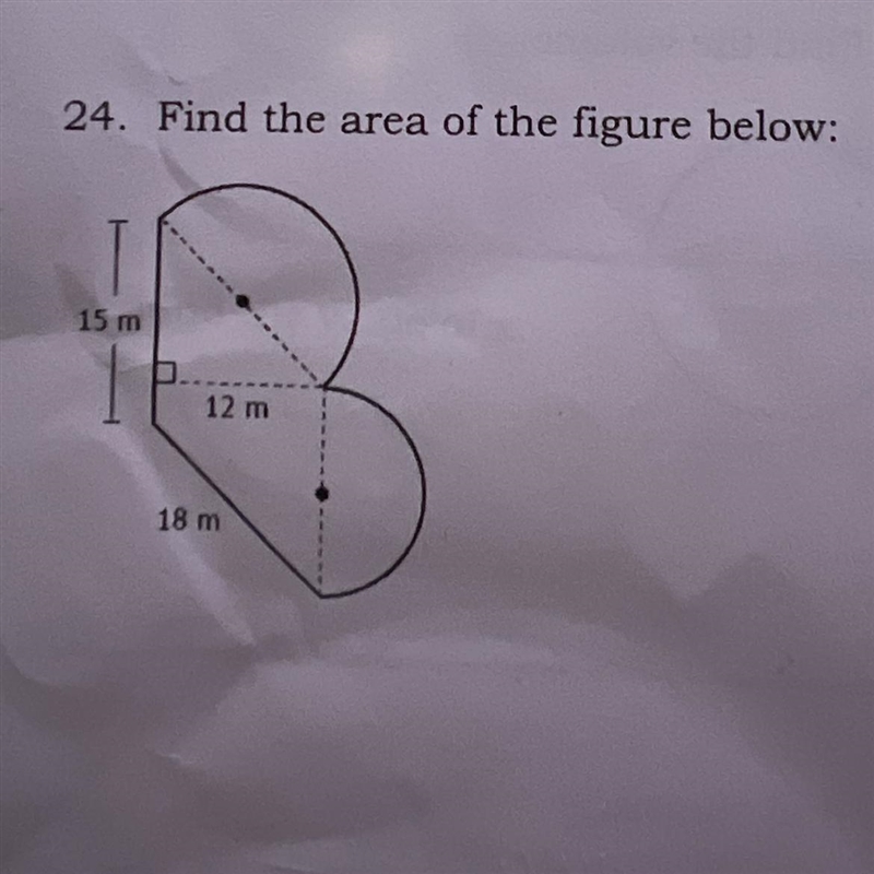 Find the area of the figure below:-example-1