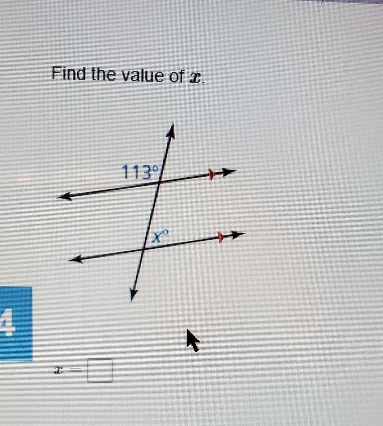 Find the value of x ​-example-1