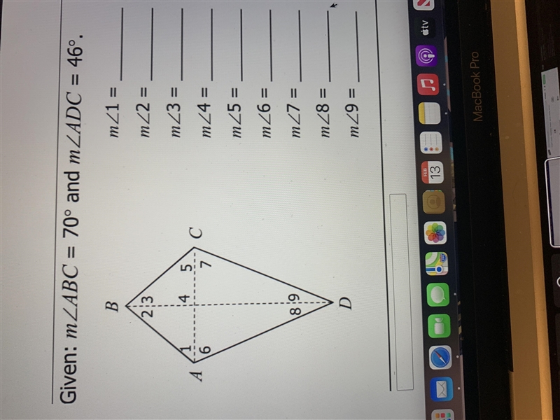 Hw #5 trapezoids and kites practice Please help me answer any of these few questions-example-1