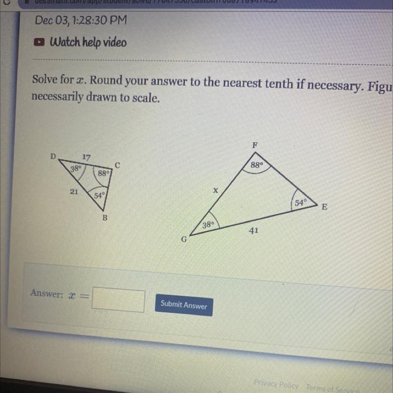 Can anyone help solve for x-example-1