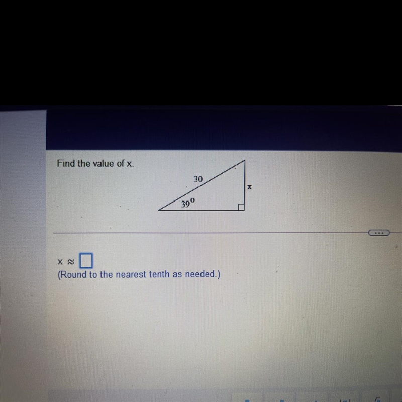 Please help me solve this! Find the value of X-example-1