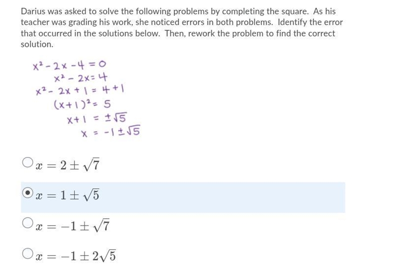 Help ! its a Math Problem ! was I correct if not please correct me-example-1