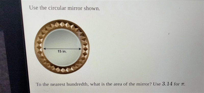 Use the circular mirror shown​-example-1