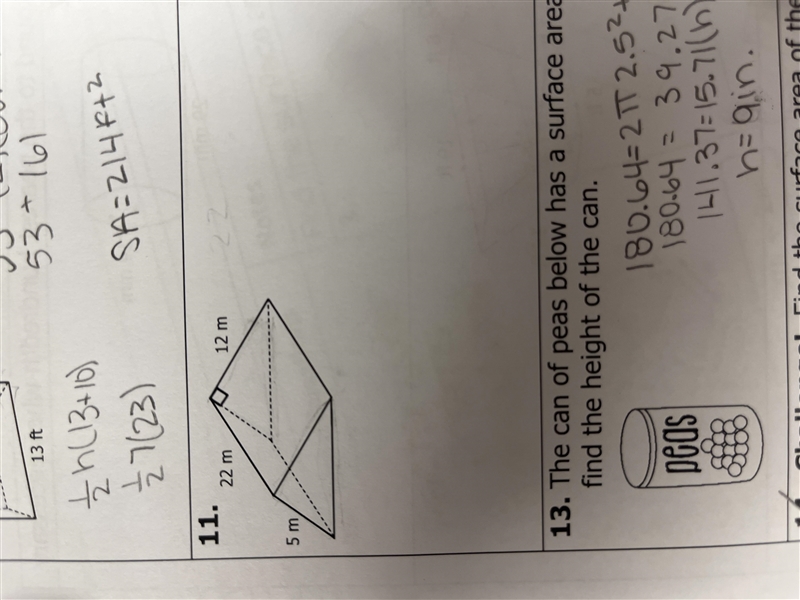 Finding the surface area-example-1