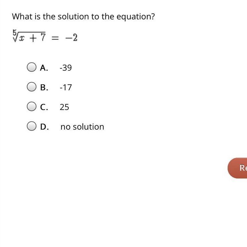 What is the solution to the equation?-example-1