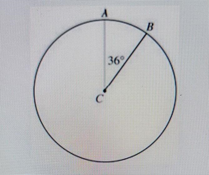 The circumference of the circle shown below is 60 units. What is the approximate length-example-1