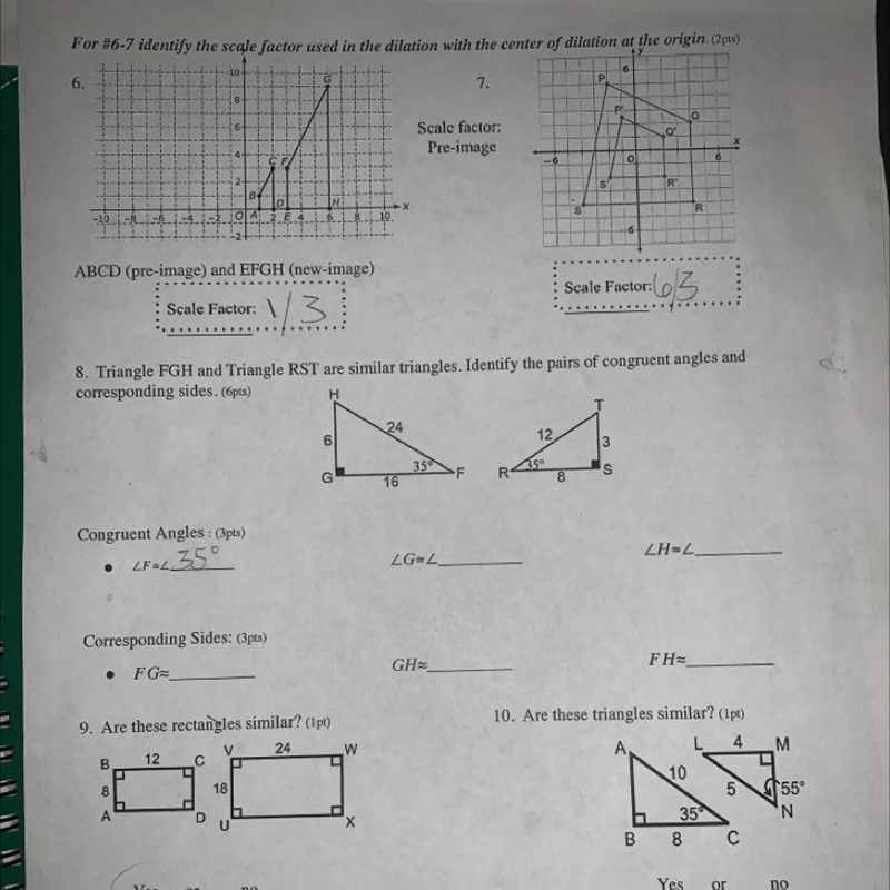 Can I get help with question 6-9For 6 I’ve already done it I just need assistance-example-1