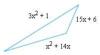 Write the perimeter of the triangle as a simplified polynomial. Then factor the polynomial-example-1