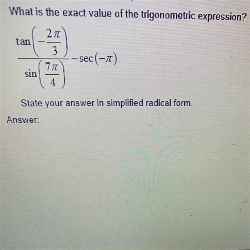 I really need help solving this, struggling with it this is a problem from my ACT-example-1