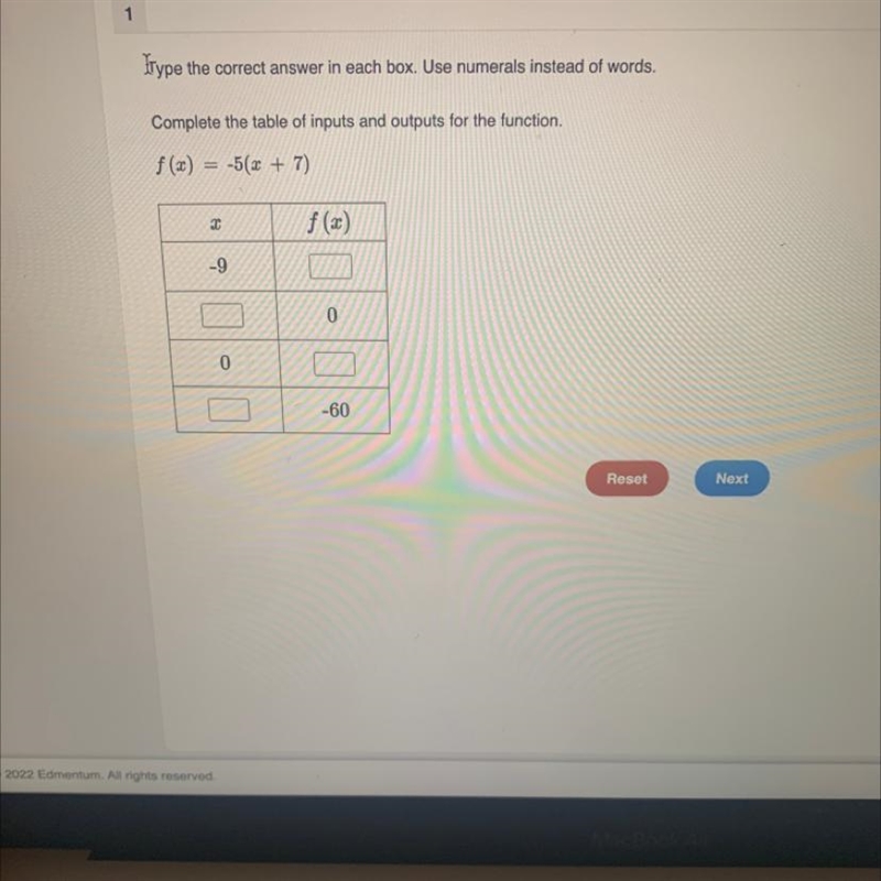 Trype the correct answer in each box. Use numerals instead of words. Complete the-example-1