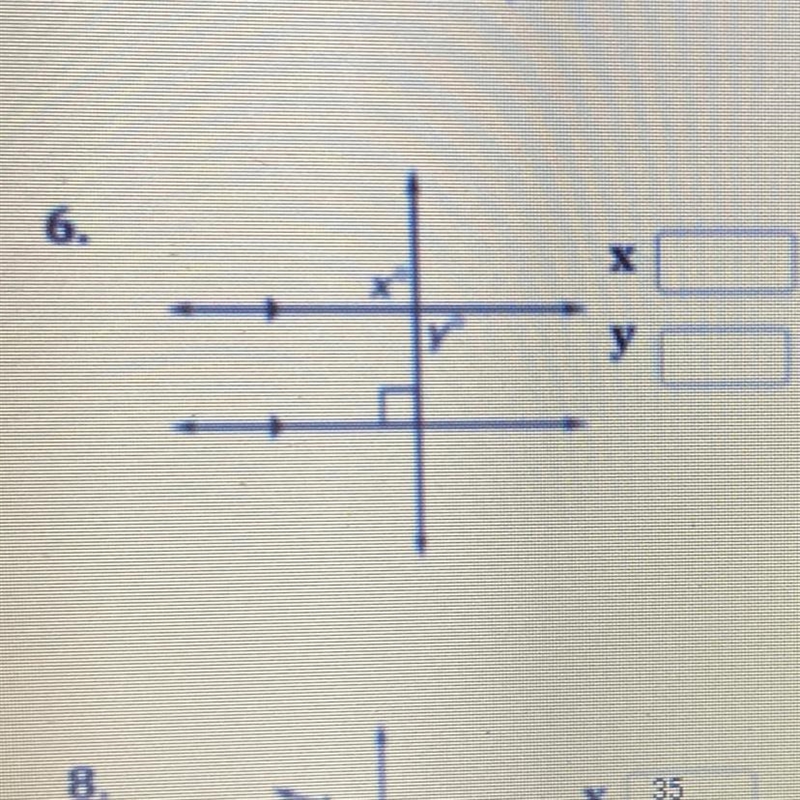 Find the value of x and y.-example-1